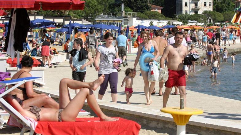 Slovenci smo se zadnji konec tedna izogibali Obale. Verjetno je k temu nekaj dod