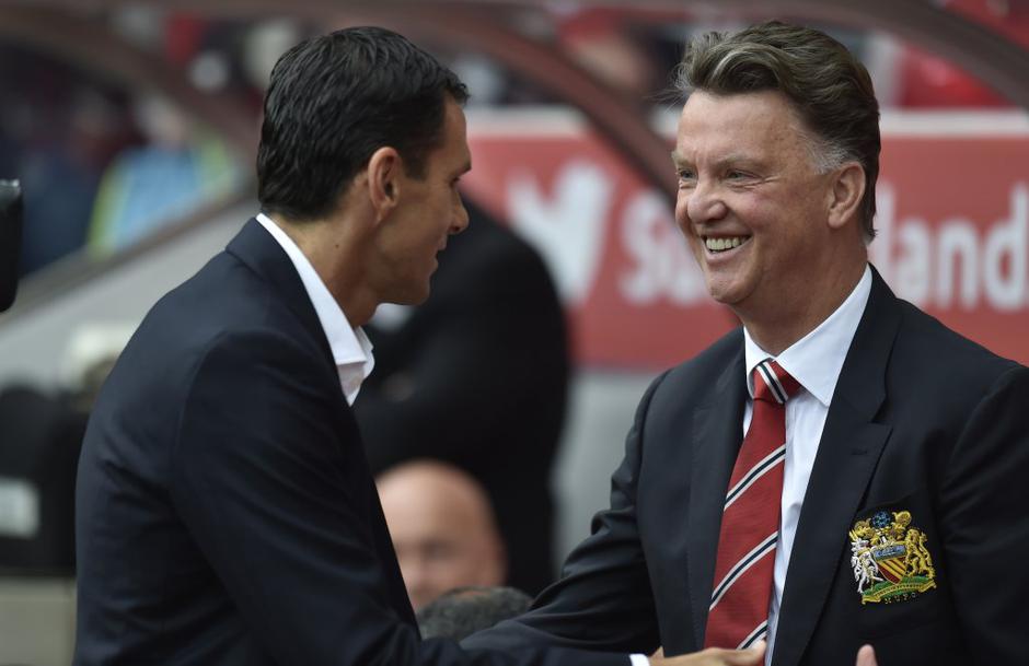 Gus Poyet, Louis van Gaal | Avtor: EPA