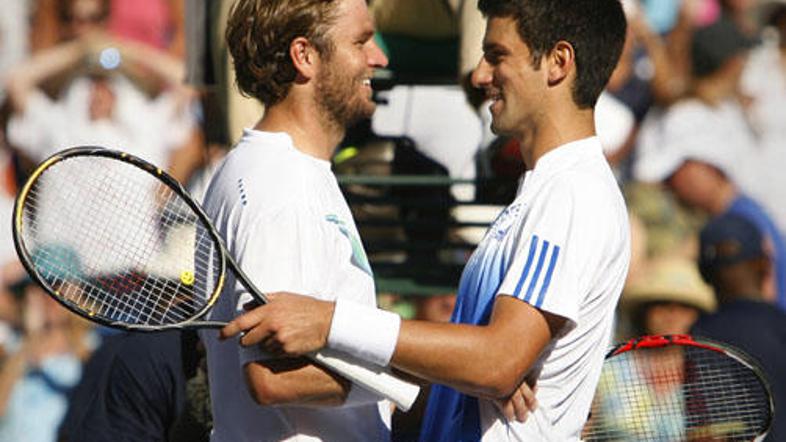 Ta teden sta najboljšo igro prikazala Mardy Fish (levo) in Novak Djoković (desno