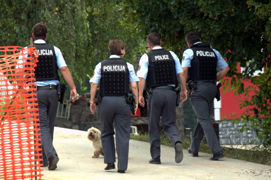 posredovanje policije v romskem naselju 