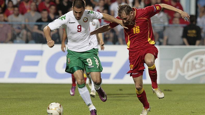 Ivelin Popov (levo) je preprečil veliko slavje v Podgorici. (Foto: Reuters) 