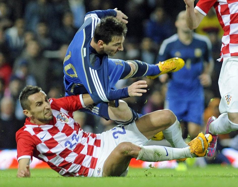 Leovac Messi Argentina Hrvaška Upton Park