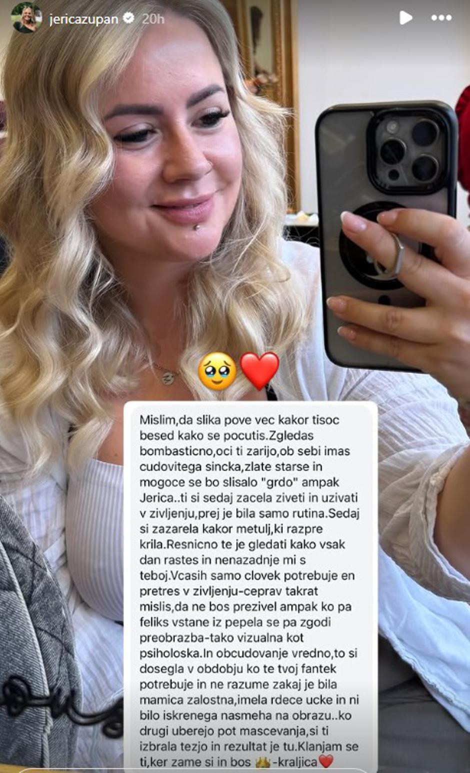 Jerica Zupan | Avtor: Instagram