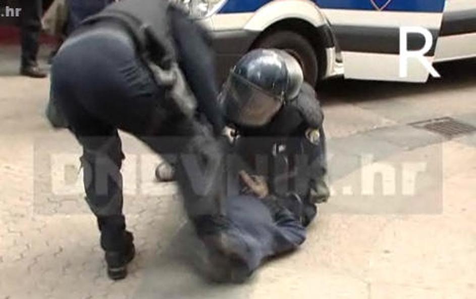 Javnost je zgrožena nas nasiljem, ki ga je na Paradi ponosa izvajala hrvaška pol