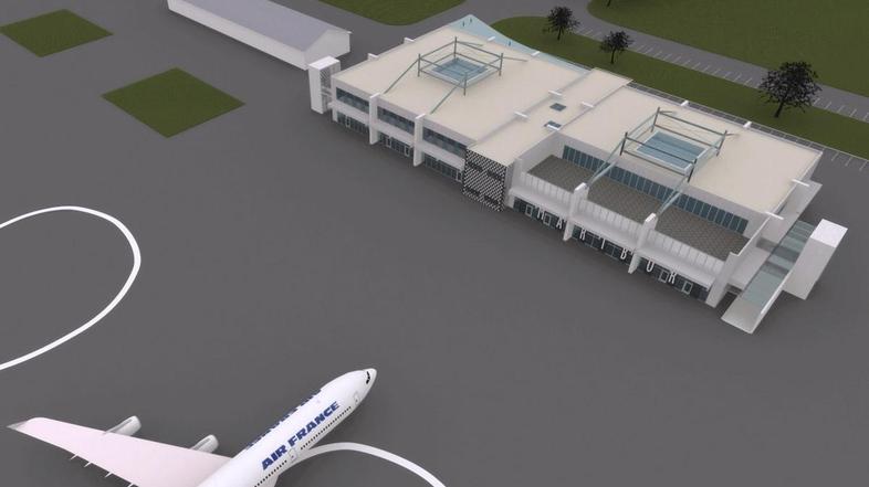 Posodobitev Letališča Edvarda Rusjana Maribor je vredna 15 milijonov evrov. (Fot