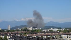 Požar v Ljubljani