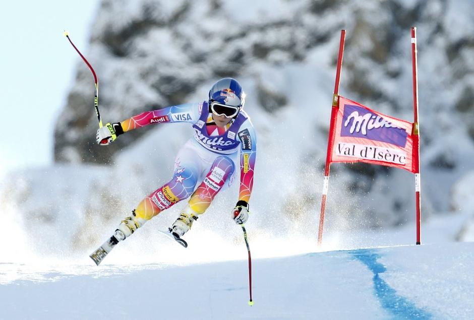 lindsey vonn smuk val d'isere | Avtor: EPA