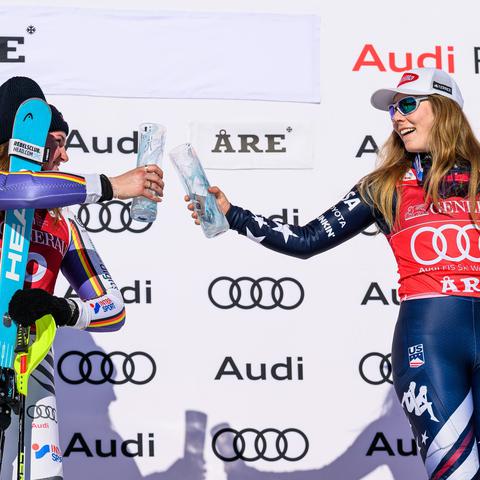 Emma Aicher in Mikaela Shiffrin