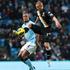 Kompany Sidwell Manchester City Fulham Premier League Anglija liga prvenstvo