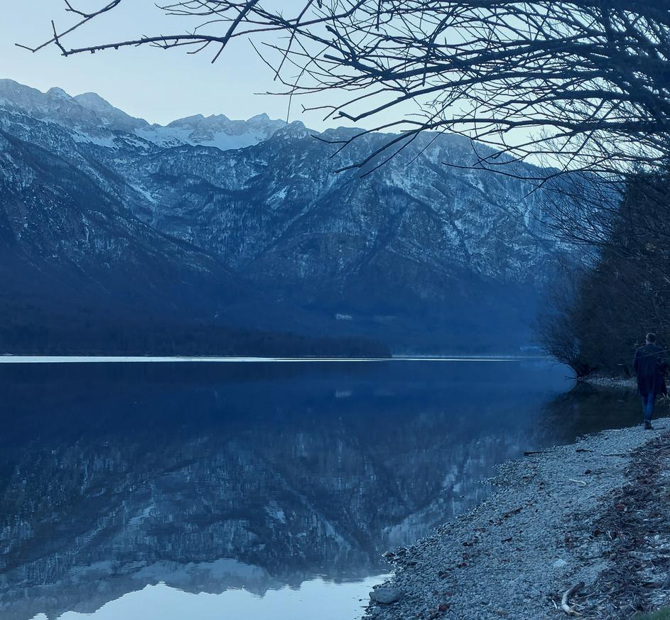 Bohinjsko jezero, Bohinj, 27.11.2022