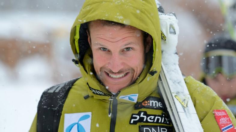 Svindal smuk trening Lake Louise Kanada smučke nasmeh