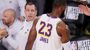 Frank Vogel in LeBron James