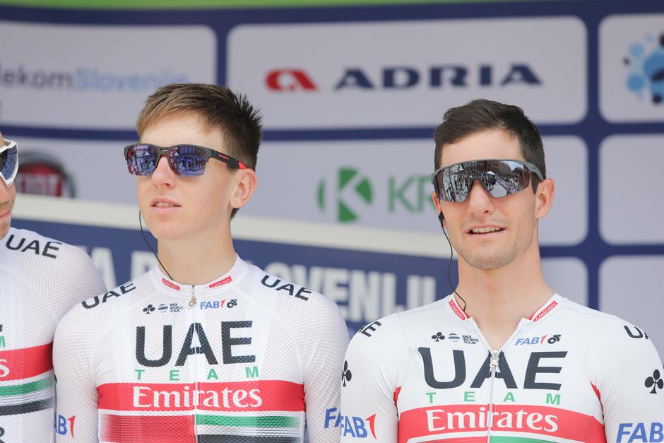 Tadej Pogačar, Jan Polanc | Avtor: Saša Despot