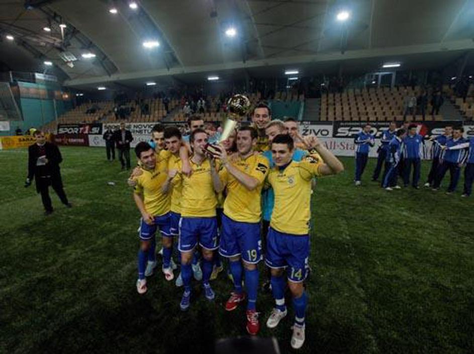 Naslov bodo branili nogometaši Domžal. (Foto: Gregor Katič)