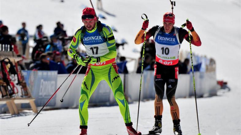 Fak Pokljuka zasledovanje skupinski start svetovni pokal