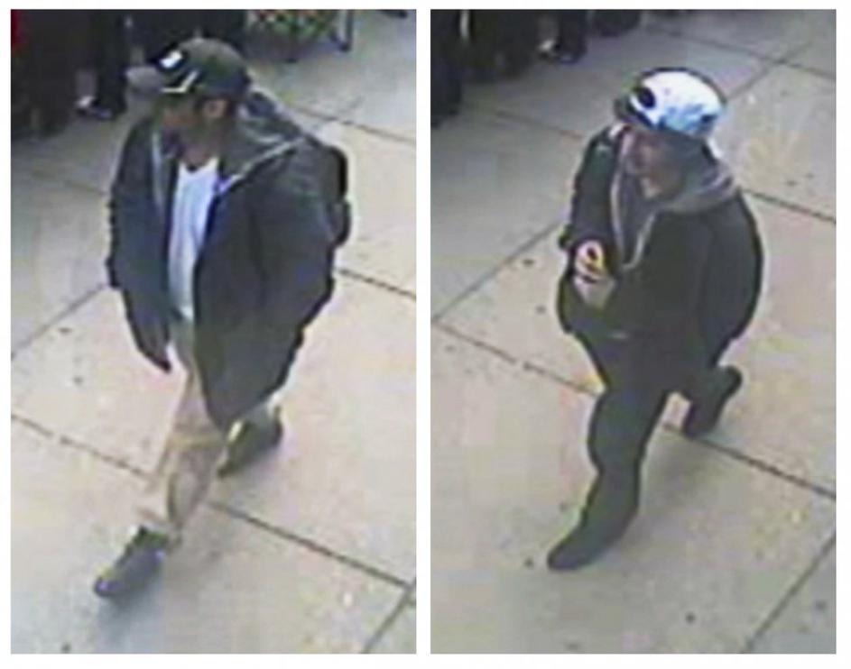 Fotografije osumljencev ta bombni napad v Bostonu