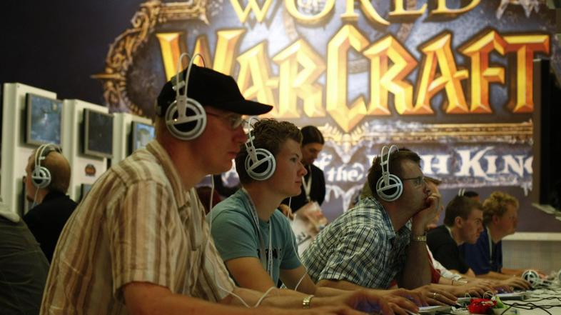 Navdušeni igralci World of Warcraft.