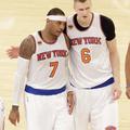 Kristaps Porzingis  Carmelo Anthony 