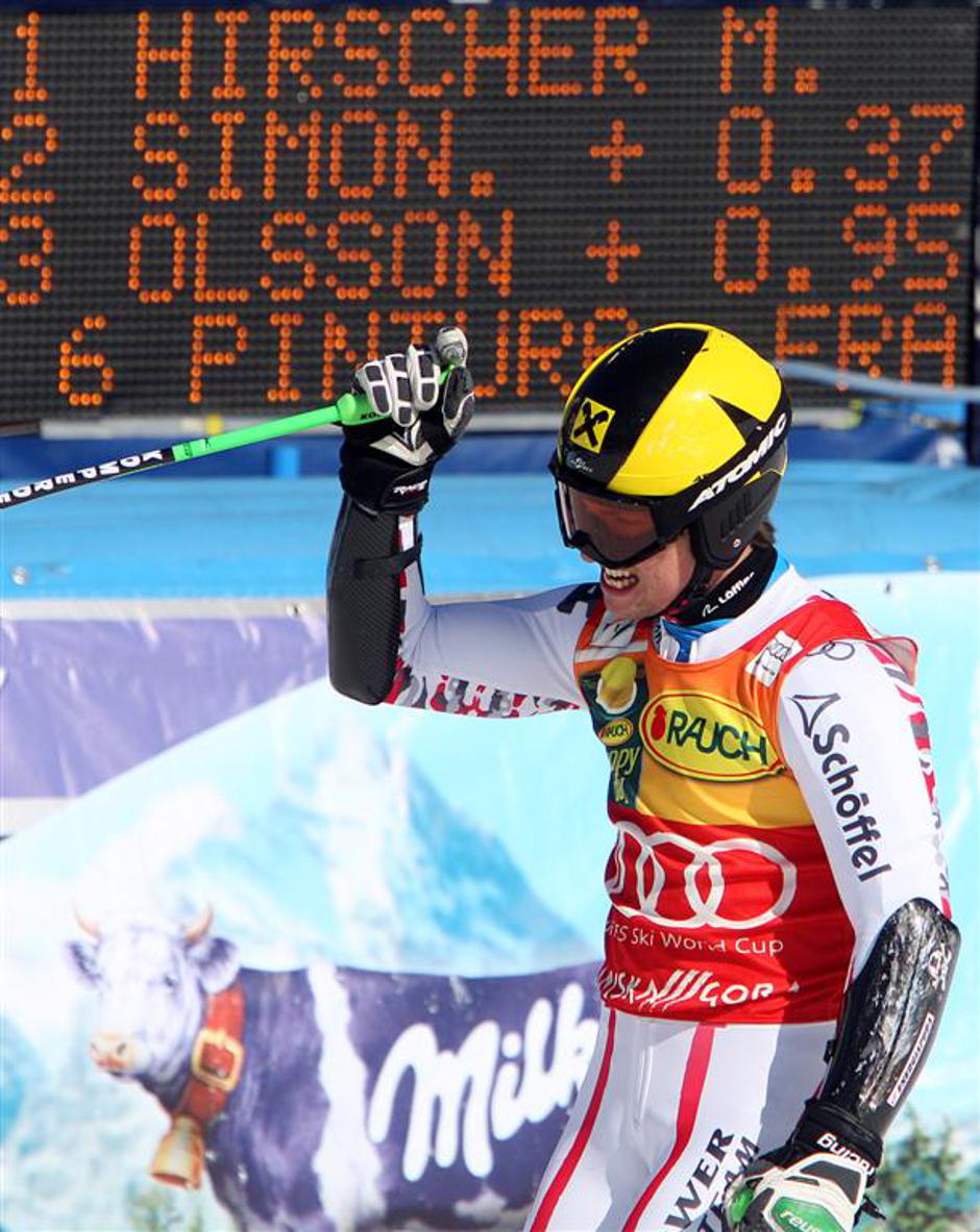 Hirscher Kranjska Gora Pokal Vitranc veleslalom svetovni pokal | Avtor: EPA