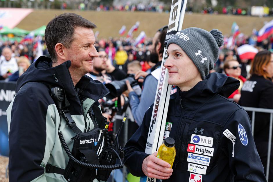 Planica 2024, Tomi Trbovc, Domen Prevc | Avtor: Saša Despot