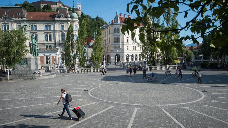 Ljubljana brez turistov