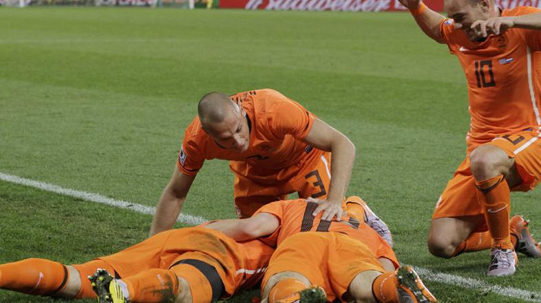 Nizozemski nogometaši bodo naslednjič na zelenico stopili šele v soboto. (Foto: 