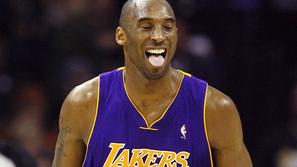 Kobe Bryant izmed vseh nogometašev daleč najbolj ceni Lionela Messija. (Foto: Re