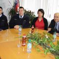Ljutomerska policista in občanka na sprejemu