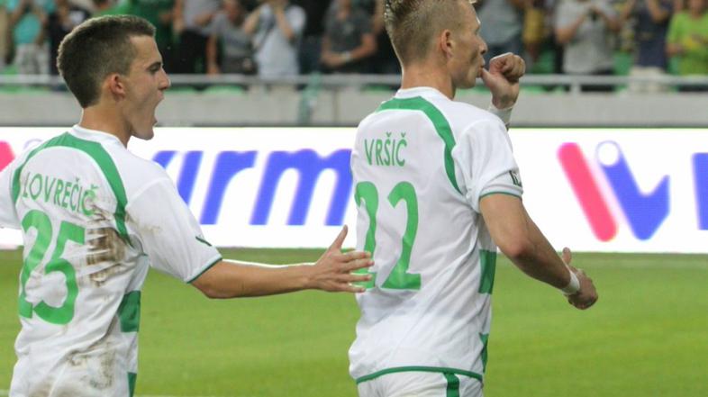 olimpija bohemians evropska liga  dare vršič