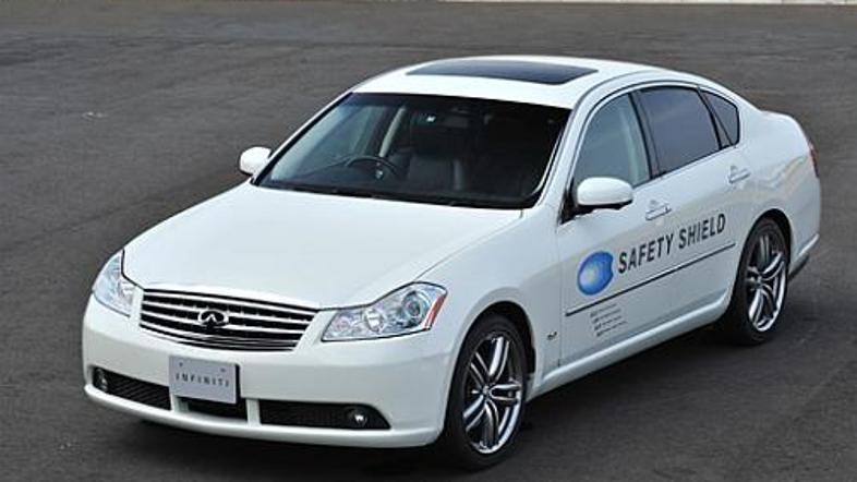 Nissan je novosti predstavil v avtomobilu Safety Shield pod svojo blagovno znamk