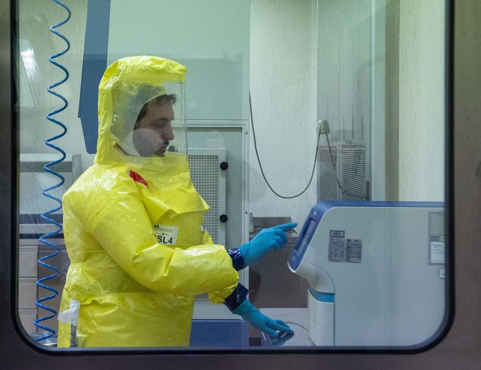 Laboratorij v Wuhanu | Avtor: Epa