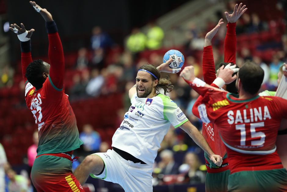 Dean Bombač SLO POR EP v rokometu | Avtor: Epa