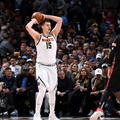 Nikola Jokić Nuggets Trail Blazers