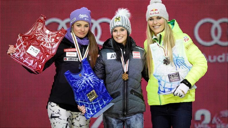 tina maze lindsey vonn sp vail 2015 super-g