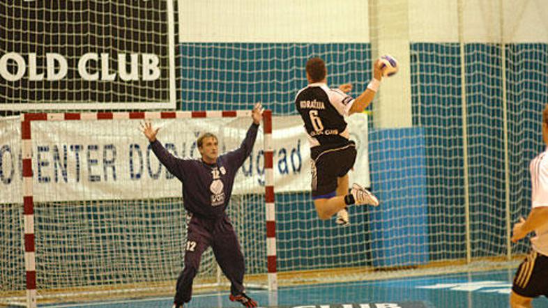 Gold Club se je v tretje kolo uvrstil po tesni zmagi v Visokem.