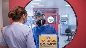 Covid-19, UKC Ljubljana