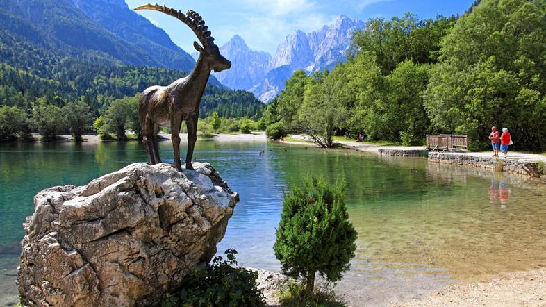 Kranjska Gora jezero Jasna