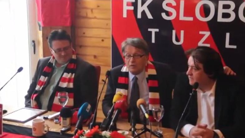 Blažević Sloboda Tuzla BiH Bosna in Hercegovina novinarska konferenca