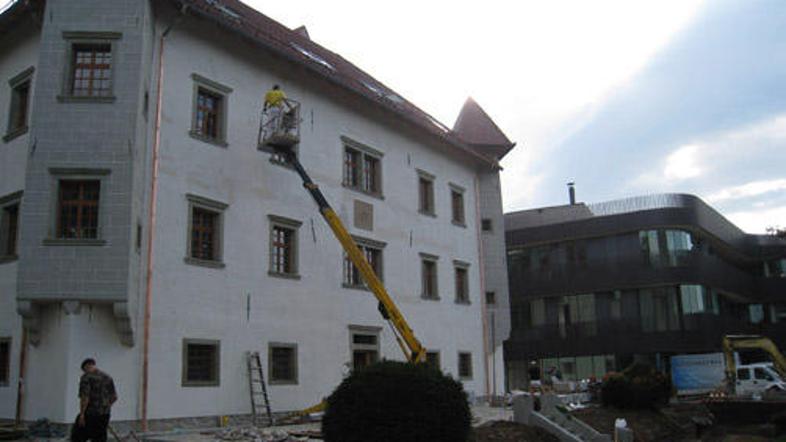 Odprtje hotelskega kompleksa Renesansa zamuja. © Renata Škrjanc