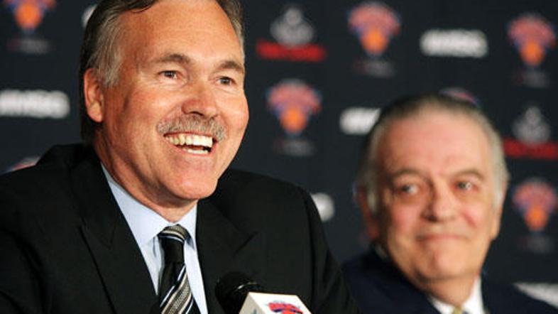 Mike D`Antoni in Donnie Walsh na predstavitvi v Madison Sqaure Gardnu