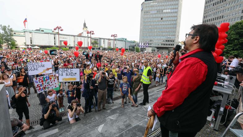 Shod proti politiki sovraštva.