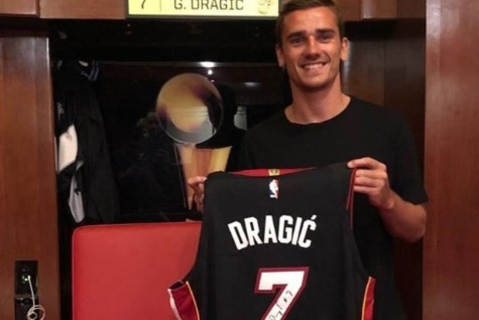 Antoine Griezmann Goran Dragić dres | Avtor: instagram