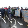 kmetje dravsko polje protest zlivanje vode