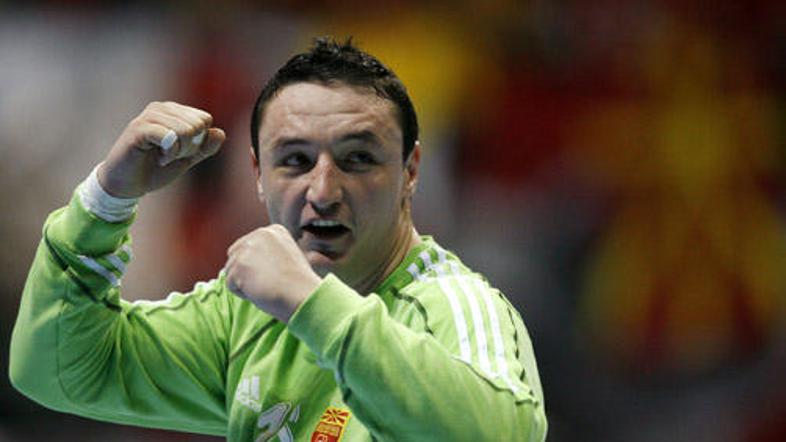 Borko Ristovski se je proti Srbiji veselil svojega prvega zadetka na svetovnih p