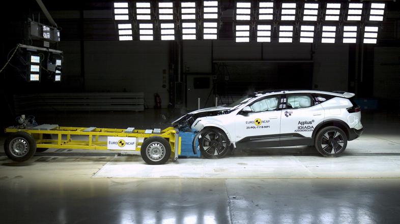 Euro NCAP 2025 varnostni test trk