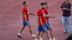 Gerard Pique španska nogometna reprezentanca Španija trening