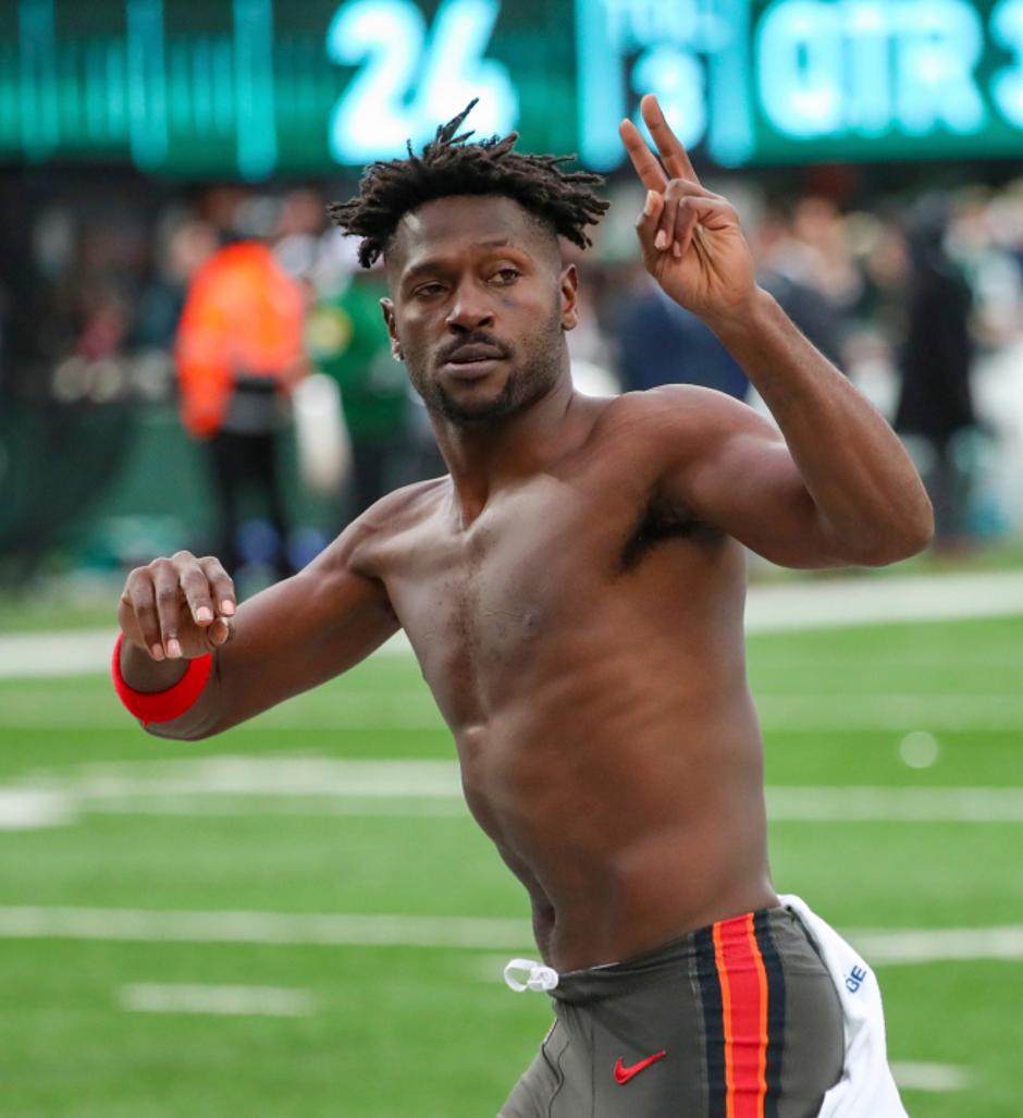 Antonio Brown Jets Buccaneers | Avtor: Reševalni pas/Twitter