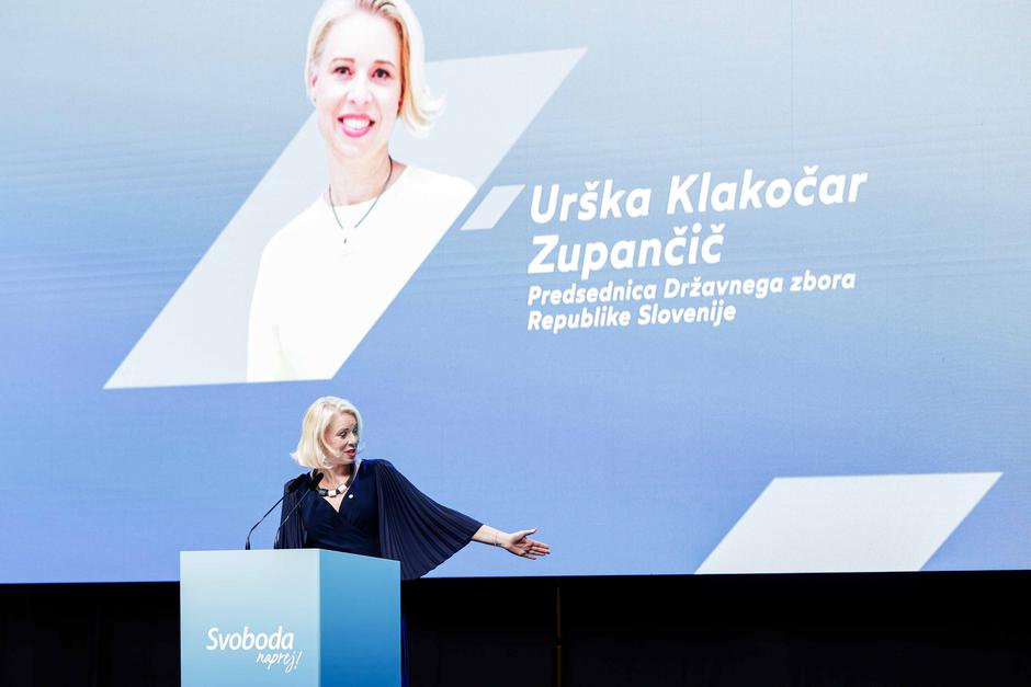 volilni kongres Gibanja Svoboda,  urška klakočar zupančič | Avtor: Saša Despot