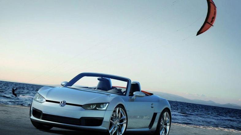 Volkswagnov roadster na cesti pričakujejo leta 2013 za ceno 24 tisoč evrov. (Fot