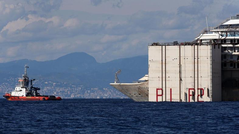 Costa Concordia v Genovi